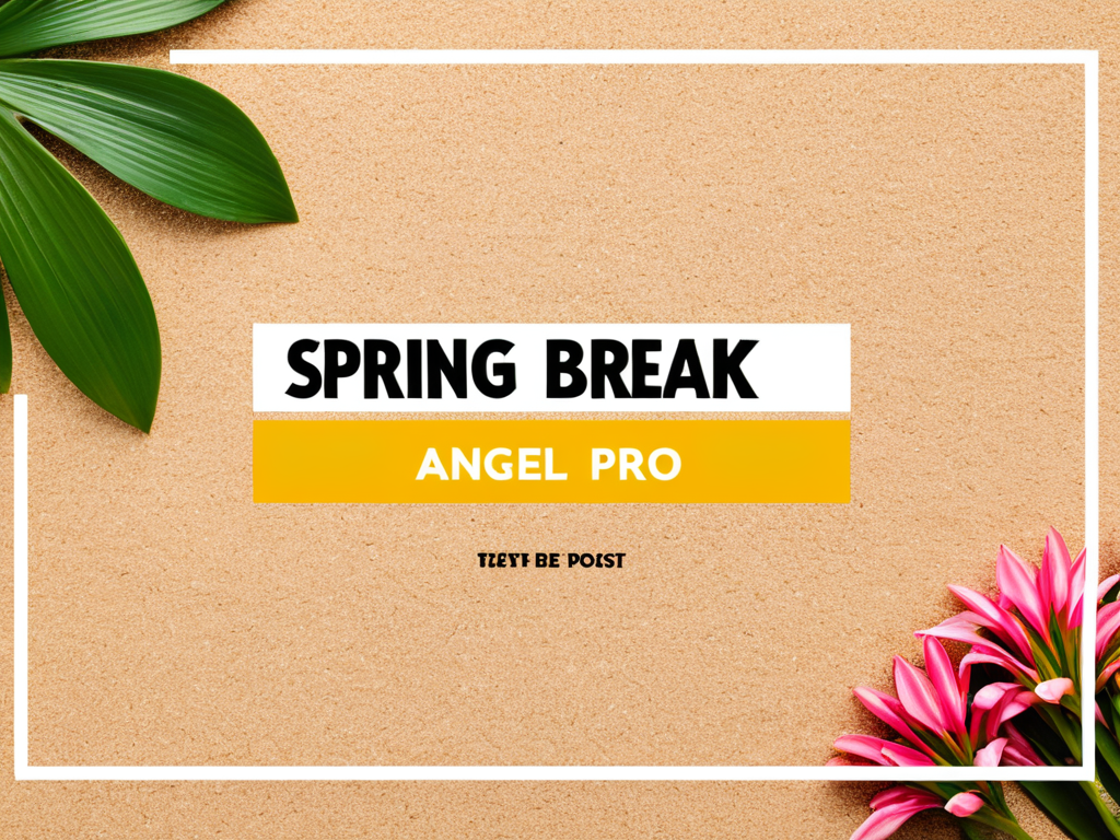 Featured image for blog post: Spring Break Like a Pro: Mastering the Art of Angled Shots